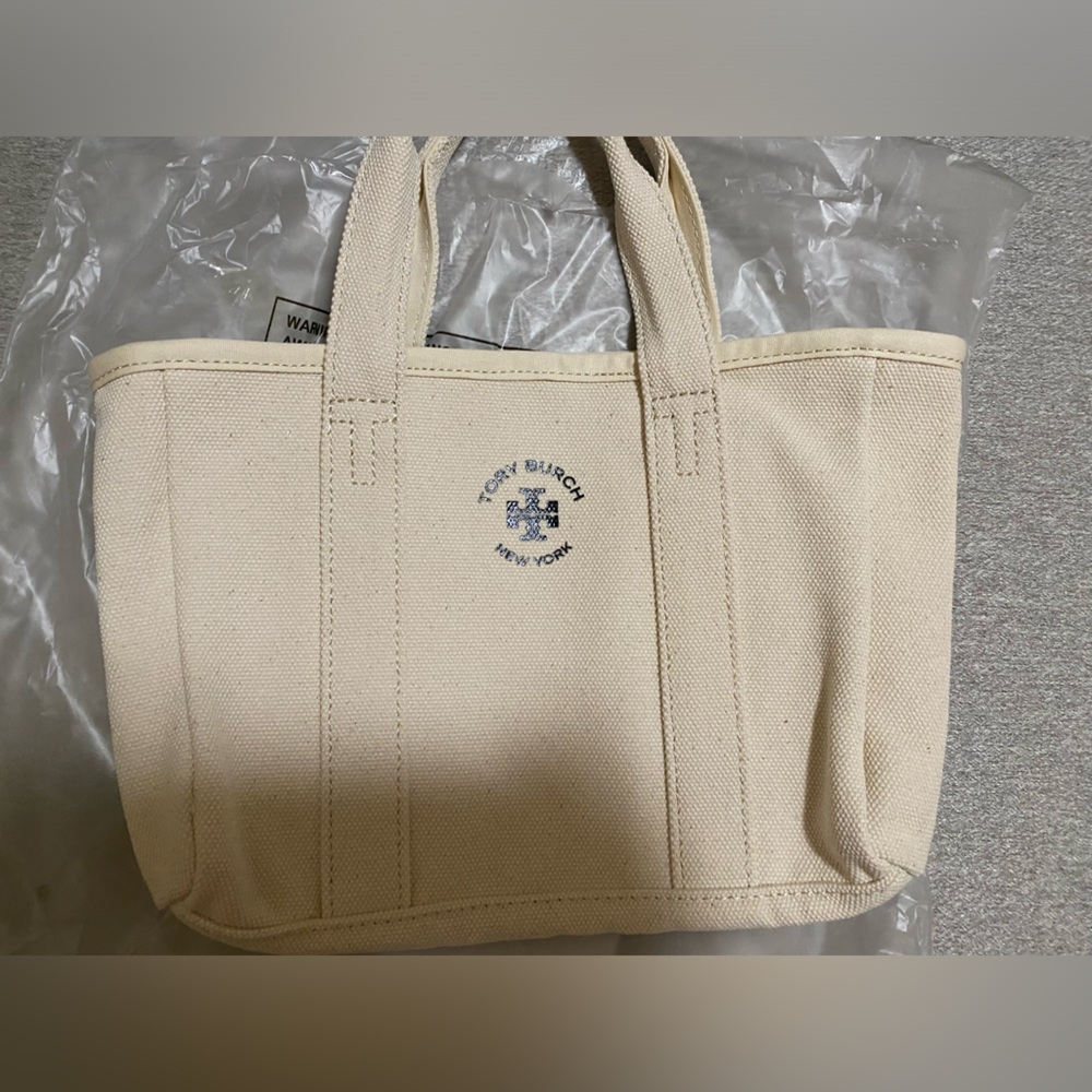 Tory Burch Biege Small Tote Bag New